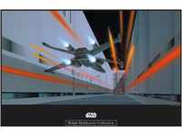 Komar Poster "Star Wars Classic RMQ Death Star Trench", Star Wars, (1 St.),