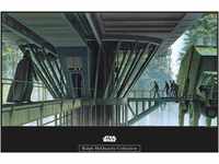 Komar Poster "Star Wars Classic RMQ Endor Dock", Star Wars, (1 St.), Kinderzimmer,