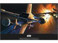 Komar Poster "Star Wars Classic RMQ Endor Orbit War", Star Wars, (1 St.),