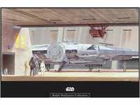 Komar Poster "Star Wars Classic RMQ Mos Eisley Hangar", Star Wars, (1 St.),