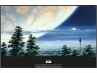 Komar Poster "Star Wars Classic RMQ Yavin Lookout", Star Wars, (1 St.), Kinderzimmer,