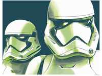 Komar Poster "Star Wars Faces Stormtrooper", Star Wars, (1 St.), Kinderzimmer,