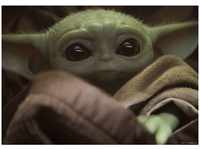 Komar Wandbild "Mandalorian The Child Cute Face", Disney-Star Wars, (1 St.),