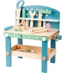 Spielwerkbank SMALL FOOT "Werkbank Nordic", bunt, Rollenspielzeug, KinderB:28cm