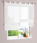 OTTO home Raffrollo "Regina" mit Schlaufen Transparent, Voile, Polyester,...