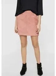 Lederimitatrock VERO MODA "VMDONNADINA FAUXSUEDE SHORT SKIRT", Damen, Gr. XS (34),