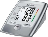 BEURER Oberarm-Blutdruckmessger&auml;t "BM 35 mit farbigem Risikoindikator,