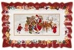 Villeroy & Boch Servierplatte "Kuchenplatte "Santa und Kinder" Toys Fantasy 36 x 23