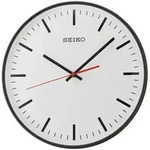Wanduhr SEIKO, schwarz, Wanduhren, &Oslash; 29,5cm, Wanduhr, Quarzuhr, Wohnzimmer,