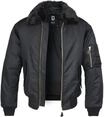 Brandit Winterjacke "Brandit Herren MA2 Jacket Fur Collar" 1 Stk. tlg. ohne Kapuze