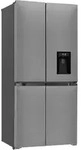 EXQUISIT Multi Door, E (A-G), silber (edelstahl optik), B:83,6cm H:183,0cm T:63,6cm, EXQUISIT Multi Door, E (A-G), silber (edelstahl optik), B:83,6cm H:183,0cm T:63,6cm,