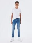 Slim-fit-Jeans NAME IT "NKMSILAS XSLIM JEANS 2002-TX NOOS", Jungen, Gr. 110, N-Gr,
