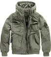 Winterjacke BRANDIT "Brandit Herren Bronx Winter Jacket", Herren, Gr. M, olive, 100%