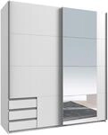 Wimex Schwebet&uuml;renschrank "Emden moderner Kleiderschrank mit Spiegel und...