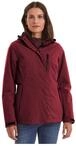 Outdoorjacke KILLTEC "KOW 140 WMN JCKT", Damen, Gr. 40, rot (weinrot), Obermaterial: