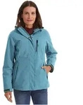 Outdoorjacke KILLTEC "KOW 140 WMN JCKT", Damen, Gr. 38, blau, Obermaterial: 100%