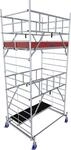 KRAUSE Fahrger&uuml;st "ProTec XXL Breitaufbau" Set, Arbeitsh&ouml;he: 5,3 Meter