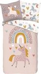 good morning Kinderbettw&auml;sche "Unilove" 2 Stk. Baumwolle, 135x200,...