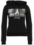 Rundhalspullover MISTERTEE "MisterTee Damen Ladies Pray Hoody", Damen, Gr. XS,