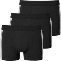Schiesser Boxer "95/5" 3er-Pack, mit softem, tonalem Bund, kontraststarke