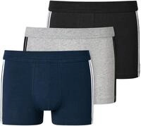 Schiesser Boxer "95/5" 3er-Pack, mit softem, tonalem Bund, kontraststarke