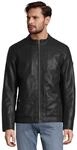 TOM TAILOR Lederimitatjacke mit Stehkragen