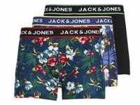 Jack & Jones Trunk "JACFLOWER TRUNKS 3 PACK.NOOS", (Packung, 3 St.)