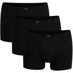 Boxershorts G&Ouml;TZBURG "Boxershort 3er Pack", Herren, Gr. XL, schwarz, Obermaterial: