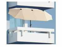 Balkonschirm SCHNEIDER SCHIRME "Salerno" Standschirme beige (natur) Sonnenschirme mit
