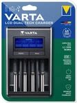 VARTA Batterie-Ladeger&auml;t "LCD Dual Tech", schwarz, B:10,4cm H:16,5cm T:4,4cm,