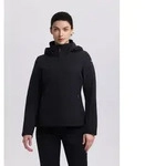 Softshelljacke ICEPEAK "BRENHAM", Damen, Gr. 44, schwarz, Softshell, Obermaterial: