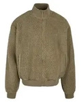 URBAN CLASSICS Winterjacke "Urban Classics Herren Boxy Sherpa Jacket" 1 Stk. tlg.