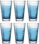 LEONARDO Longdrinkglas "VARIO STRUTTURA" 280 ml, 6-teilig