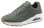 Sneaker SKECHERS "Uno - Stand on Air", Herren, Gr. 42, gr&uuml;n (olivgr&uuml;n),