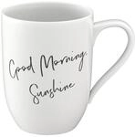 Villeroy & Boch Becher "Becher mit Henkel Good Morning, Sunshine Statement 290 ml
