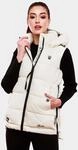Steppweste MARIKOO "Zarinaa", Damen, Gr. M (38), wei&szlig;, Obermaterial: 100% Polyester.