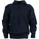 Kapuzenpullover CRAFTLAND "Troyer", Herren, Gr. XXL, blau (marine), Obermaterial: