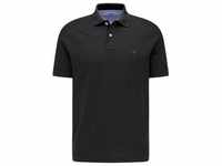 Poloshirt FYNCH-HATTON Gr. XL (56/58), schwarz Herren Shirts Kurzarm mit kleinem