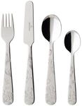Villeroy & Boch Kinderbesteck "Kinderbesteck Hungry as a Bear 4er Set silber"