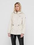 ONLY Parka "ONLLORCA CANVAS PARKA CC OTW" mit Kapuze mit Kapuze