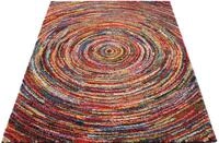 OCI DIE TEPPICHMARKE Hochflor-Teppich "Sixteen Round" rechteckig 25 mm H&ouml;he