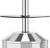 Enders Heizstrahler-Anbautisch aus 5mm Sicherheitsglas, f&uuml;r Terrassenheizer mit 5