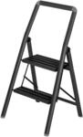 WENKO Trittleiter "Modell Alu-Compact, Klapptritt" 1 Stk. tlg. leichte, mit