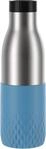 Emsa Trinkflasche "Bludrop Sleeve" Edelstahl/Silikon, Quick-Press, 12h warm/24h k&uuml;hl