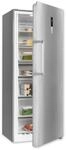 exquisit Gefrierschrank "GS380-NF-H-050E inoxlook" 185,5 cm hoch 71 cm breit 380 L