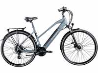 E-Bike ZÜNDAPP "Z810" E-Bikes Gr. 50 cm, 28 Zoll (71,12 cm), grau E-Bikes Bestseller