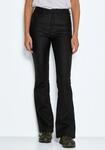 Noisy may Lederimitathose "NMSALLIE HW FLARE COATED PANTS NOOS"