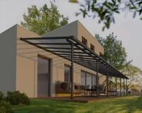 Palram - Canopia Terrassendach "Feria Alu Terrassen&uuml;berdachung" einfache DIY Montage
