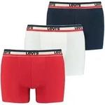 Boxershorts LEVI'S "Boxershort MEN SPRTSWR LOGO BOXER BRIEF 3P 3er Pack", Herren, Gr.
