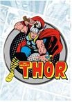 Komar Wandtattoo "Thor Comic Classic - Gr&ouml;&szlig;e 50 x 70 cm" selbstklebend,